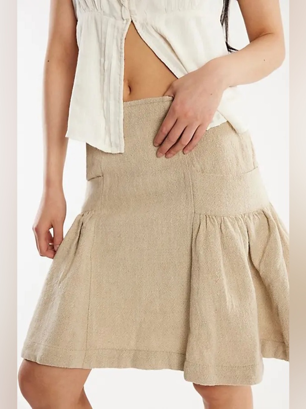Free People Stansbury Midi Skirt - NWT